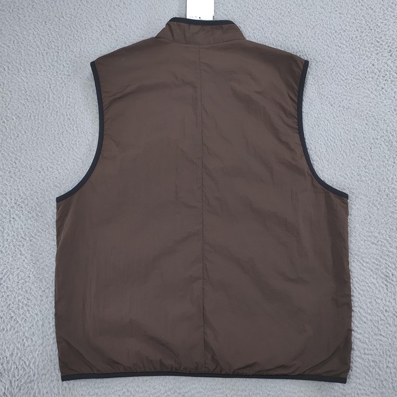 Nike Vest Mens Medium Brown Repel UV UPF 40+ Loose Fit FZ0748-237 Outdoor New - Picture 2 of 16